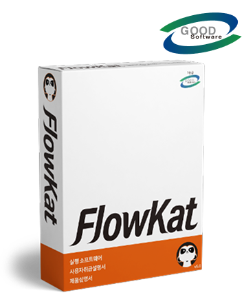 FlowKat 정품 패키지 상품 박스 이미지